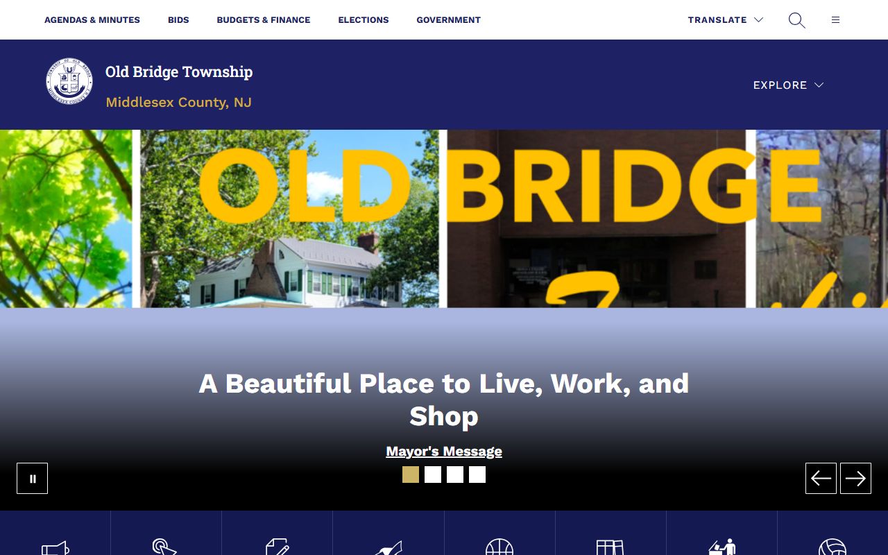 Old Bridge Township official website for Old Bridge Township probate court records