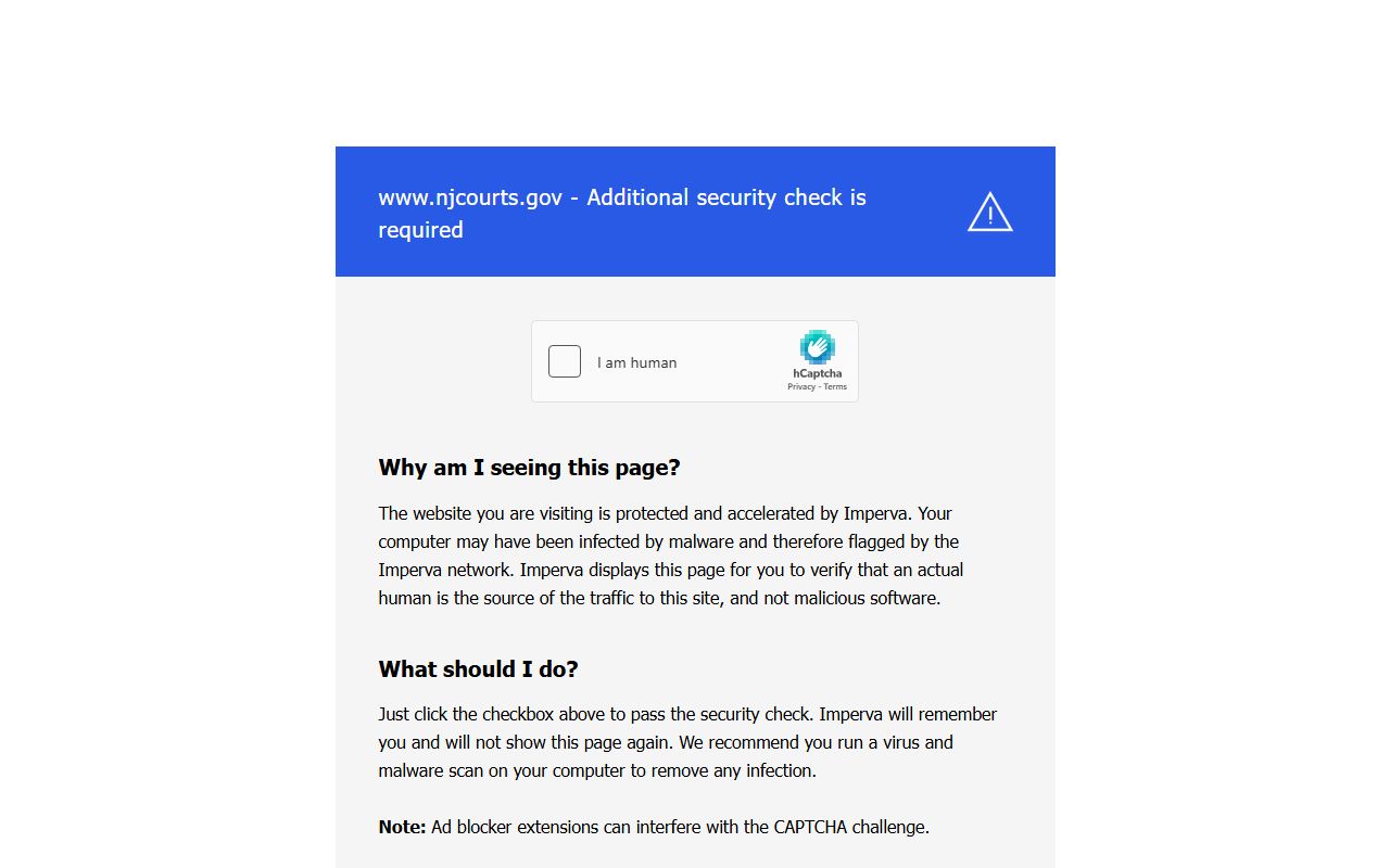 New Jersey Courts county surrogates directory for probate court records